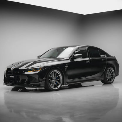 OEM Style Pre Pregged Dry Carbon Side Skirts for BMW M3 G80 G81 2020+