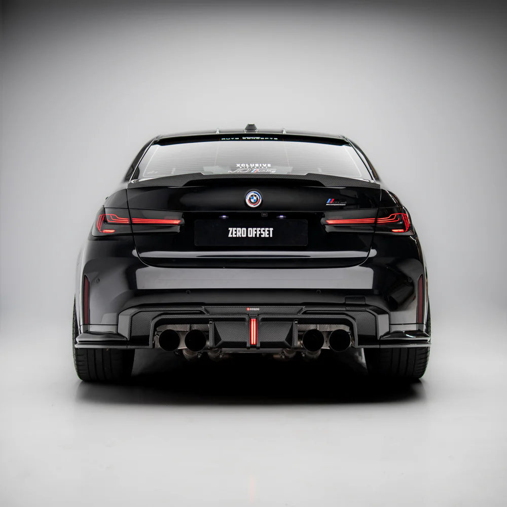 M4 Style Pre Pregged Dry Carbon Fiber Spoiler For BMW 3 Series G20 / M3 G80 2020+