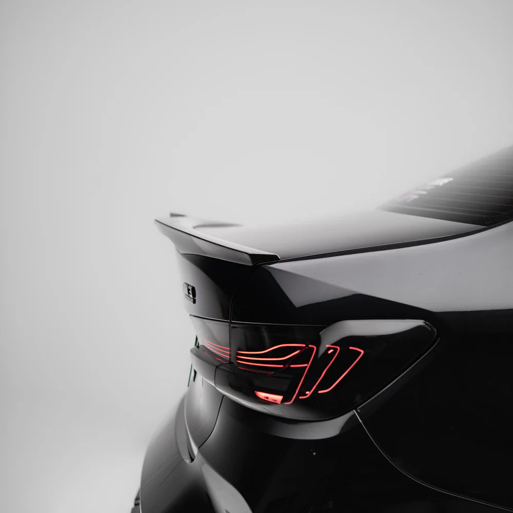 M4 Style Pre Pregged Dry Carbon Fiber Spoiler For BMW 3 Series G20 / M3 G80 2020+