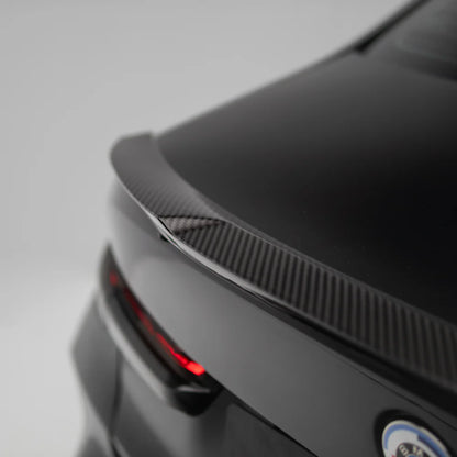 M4 Style Pre Pregged Dry Carbon Fiber Spoiler For BMW 3 Series G20 / M3 G80 2020+