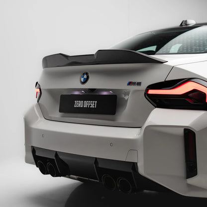 M Performance Style Pre Pregged Dry Carbon Fiber Spoiler for BMW 2 Series Coupe G42 2021+ / M2 G87 2023+