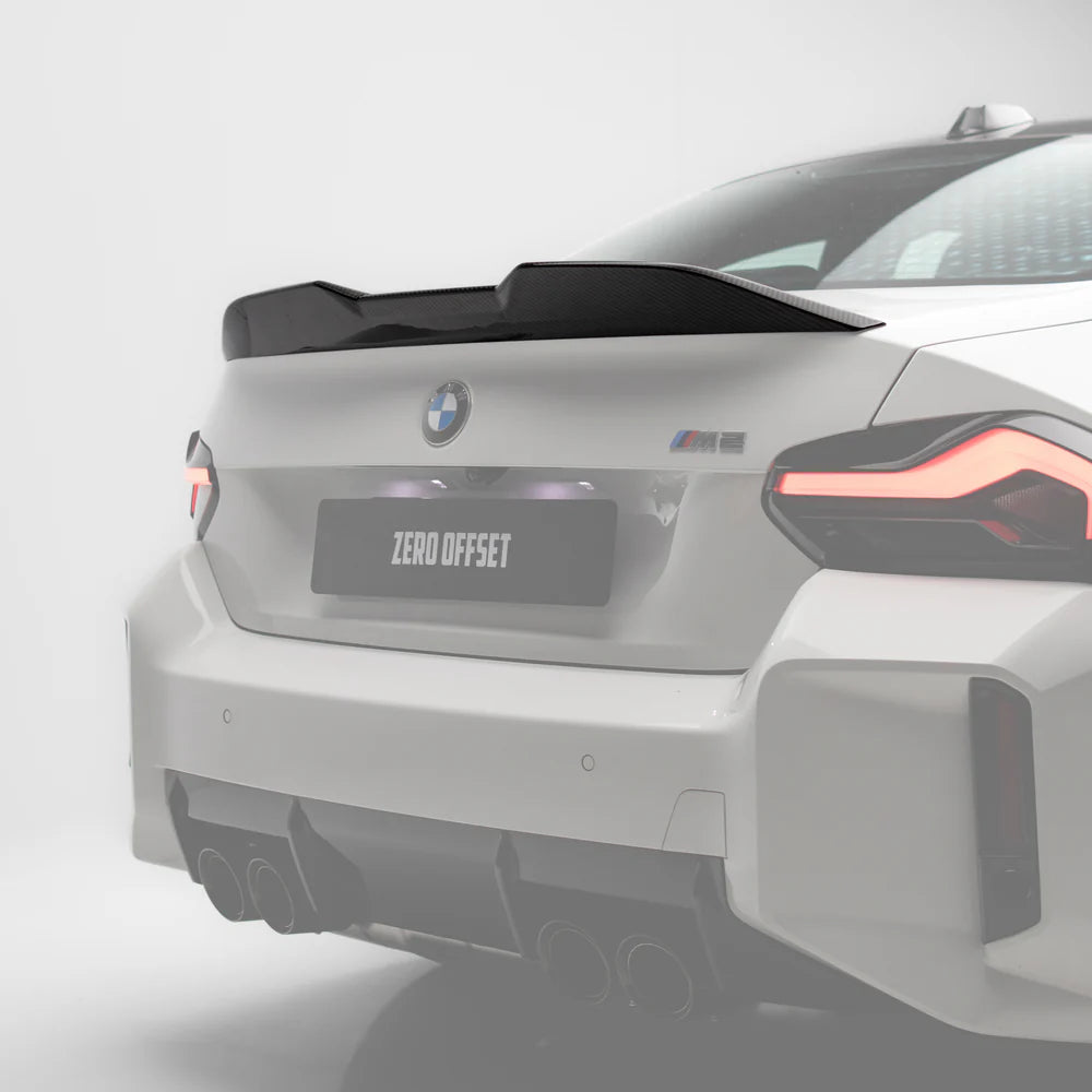M Performance Style Pre Pregged Dry Carbon Fiber Spoiler for BMW 2 Series Coupe G42 2021+ / M2 G87 2023+