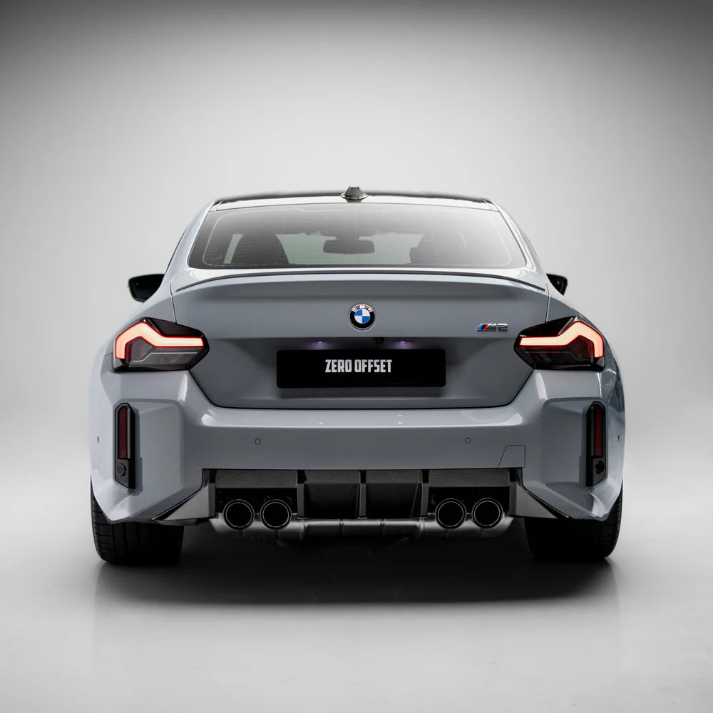 OEM Style Pre Pregged Dry Carbon Fiber Rear Diffuser for BMW M2 G87 2023+