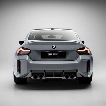 OEM Style Pre Pregged Dry Carbon Fiber Rear Diffuser for BMW M2 G87 2023+