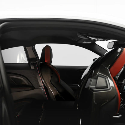 OEM Style Pre Pregged Dry Carbon Fiber Full Backrest Cover for BMW 2 Series G42 / M2 G87 / M4 G82 2022+