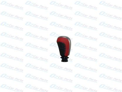 Silver Red Leather Manual Gear Knob for Holden Commodore VS VT VU VX VY V6