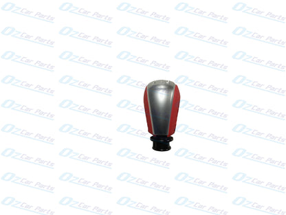 Silver Red Leather Manual Gear Knob for Holden Commodore VS VT VU VX VY V6