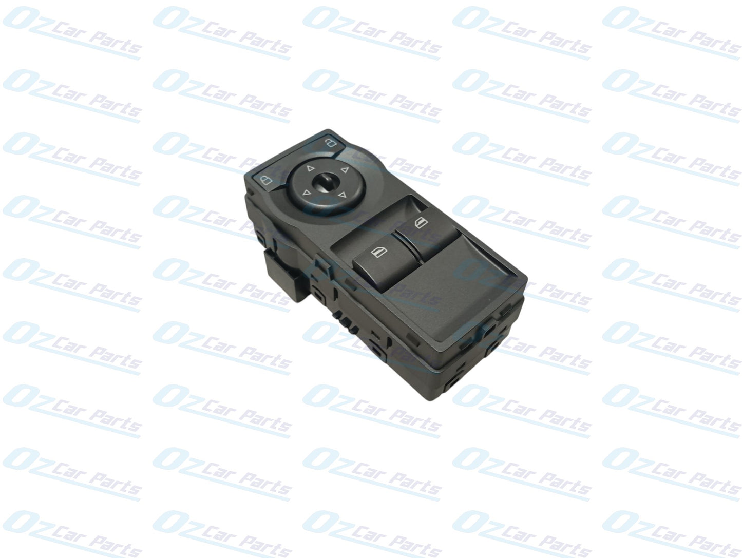 Ute Power Window/Mirror Switch 2 Button Grey with Green LED for Holden Commodore VE Ute