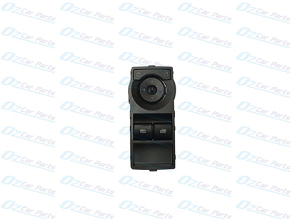 Ute Power Window Switch 2 Button Black with Red LED for Holden Commodore VE SS SV6 Ute