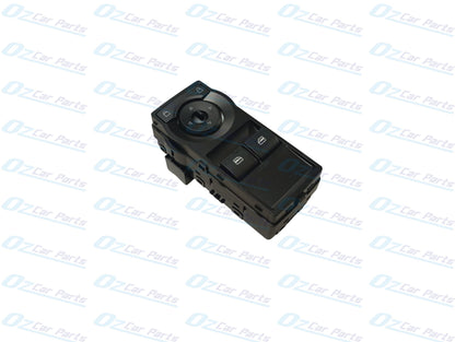 Ute Power Window Switch 2 Button Black with Red LED for Holden Commodore VE SS SV6 Ute