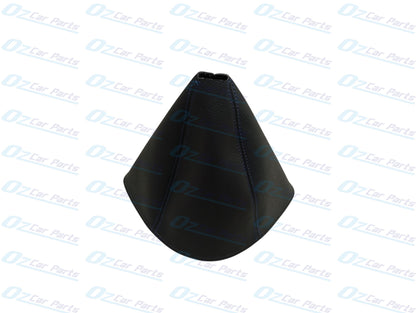 Manual Gear Shift Leather Boot Blue Stitch for Holden Commodore VY VZ V6 V8