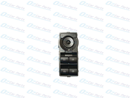 Power Window Switch Grey with Green LED for Holden Commodore VE WM