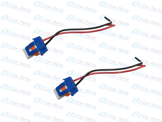 Foglight Plug with Wire and Rubber Seal Connector Pair with Holden Commodore VE Series 2 VF SS SSV SV8 SV6