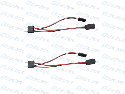H7 Globes Plug with Piggy Back Adaptor for any Car