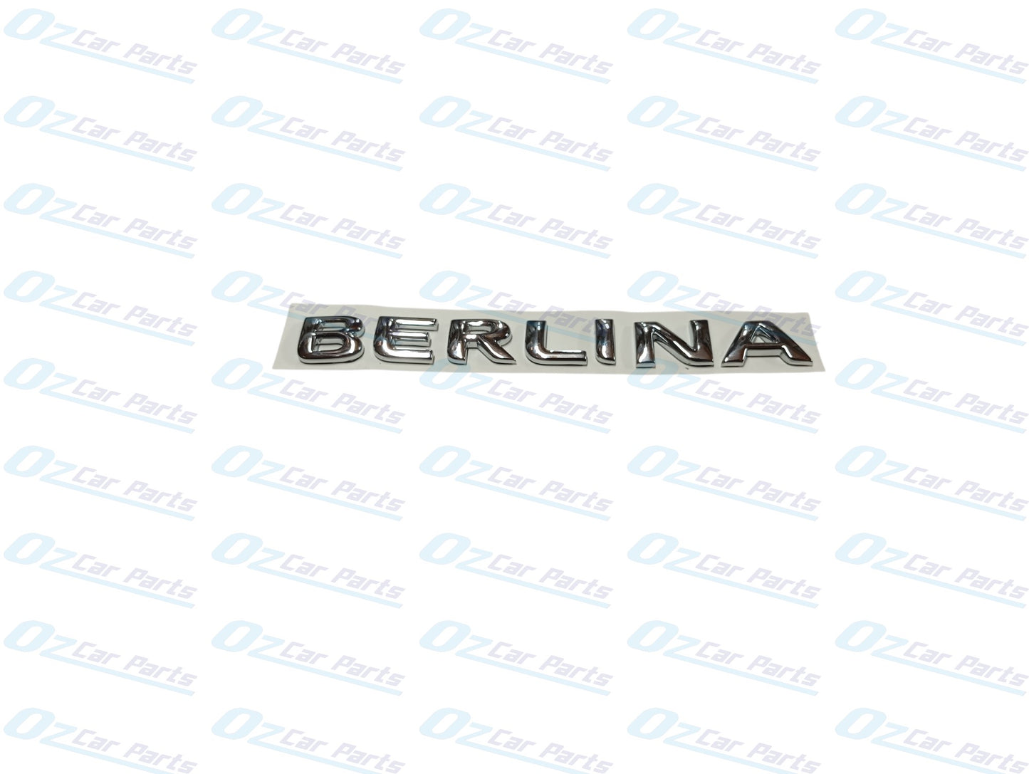 Berlina Badge Chrome Decklid Boot/Tailgate for Holden Commodore VX Sedan Wagon 2000 - 2002