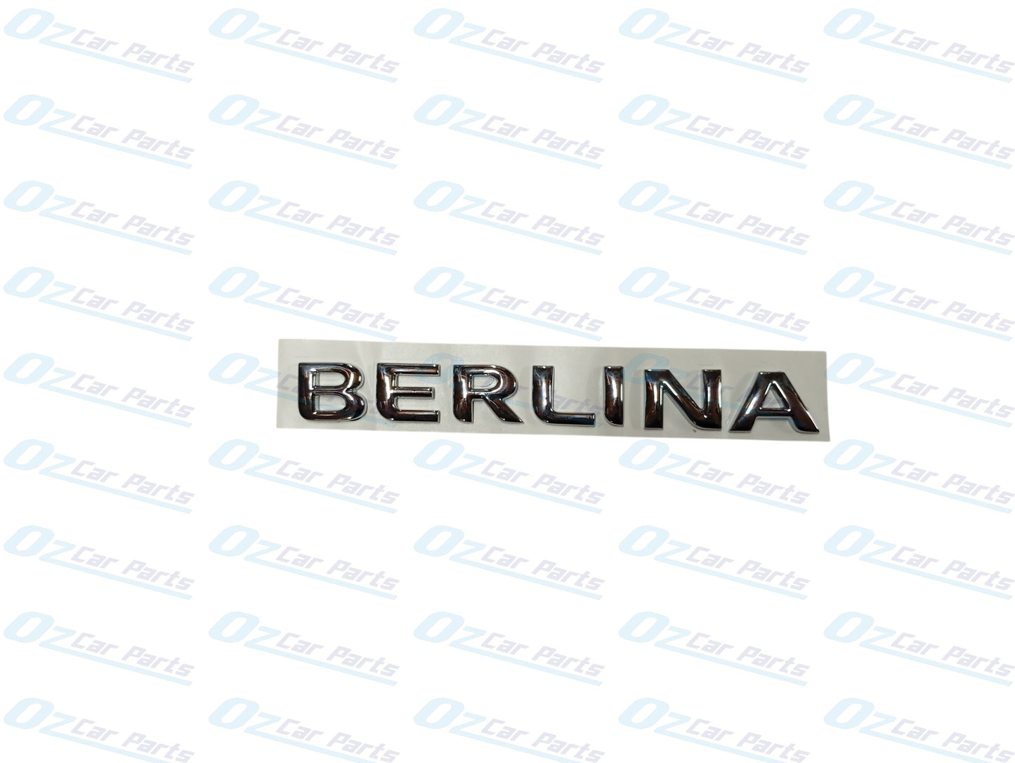 Berlina Badge Chrome Decklid Boot/Tailgate for Holden Commodore VX Sedan Wagon 2000 - 2002