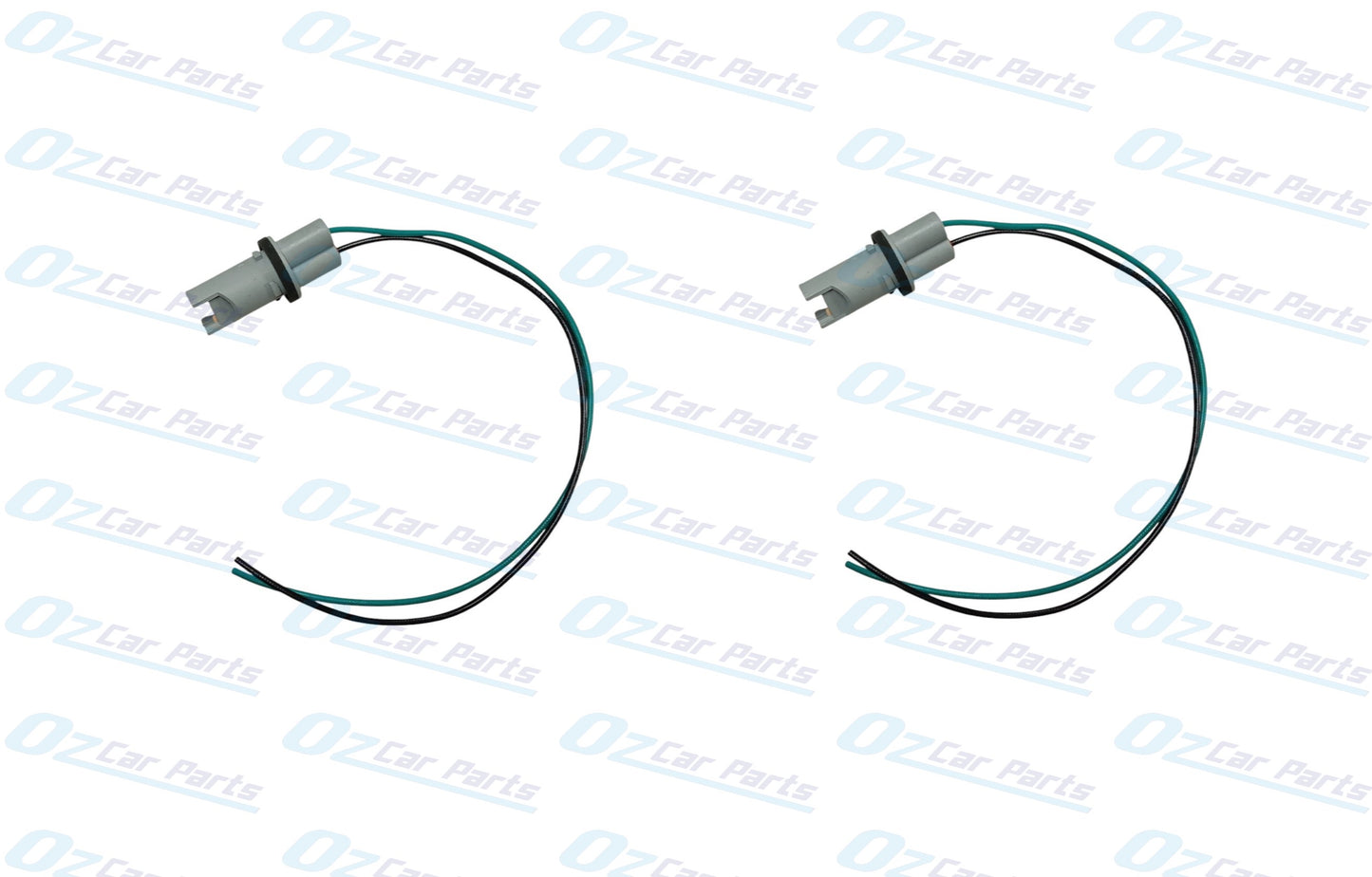 T10 194 168 W5W Globes Plug with Wire Connector Pair for any Car