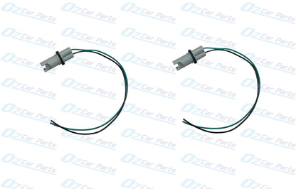 T10 194 168 W5W Globes Plug with Wire Connector Pair for any Car