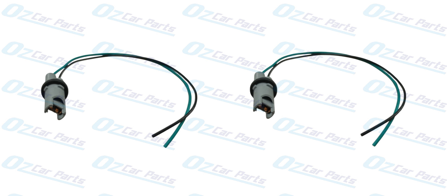 T10 194 168 W5W Globes Plug with Wire Connector Pair for any Car