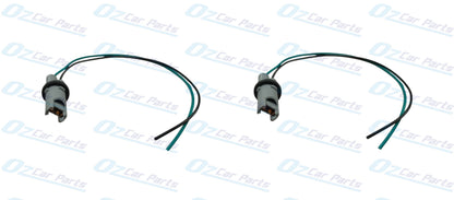 T10 194 168 W5W Globes Plug with Wire Connector Pair for any Car