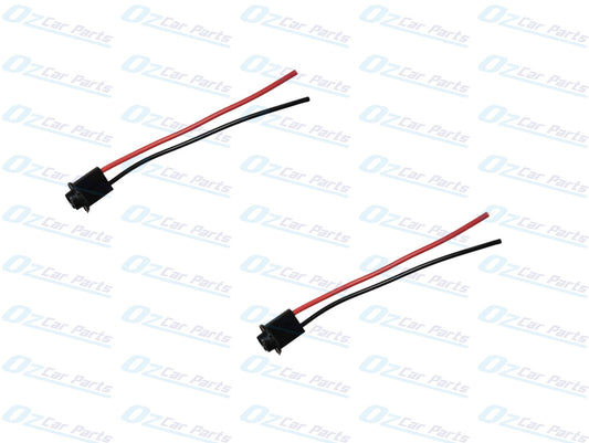 T10 194 168 W5W Globes Plug with Wire Connector Pair for any Car