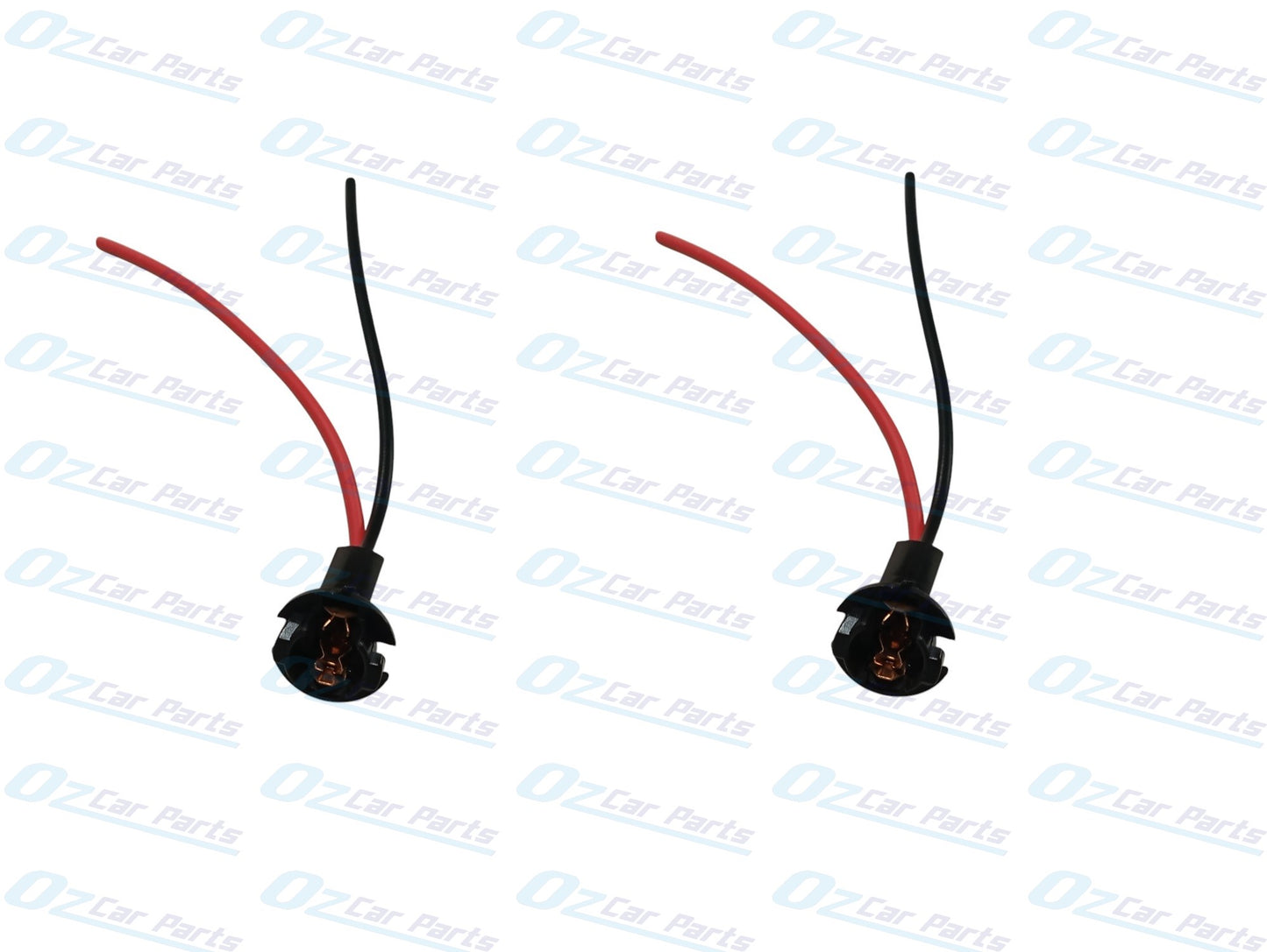 T10 194 168 W5W Globes Plug with Wire Connector Pair for any Car