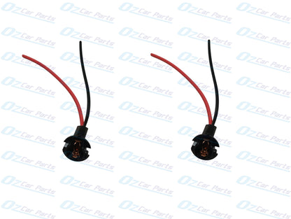 T10 194 168 W5W Globes Plug with Wire Connector Pair for any Car