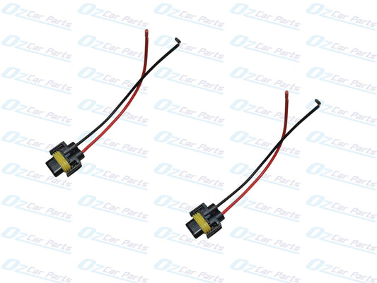 H11 Globes Plug with Wire Connector Pair for any Car