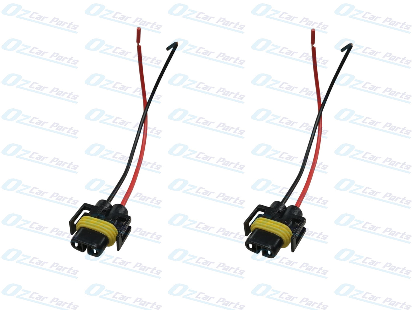 H11 Globes Plug with Wire Connector Pair for any Car