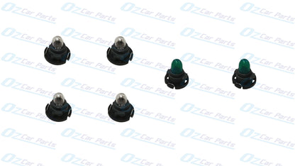 Climate Control Air Con Control Green Globes Pair and Clear Globes Set of 4 Genuine for Holden Commodore VT VX