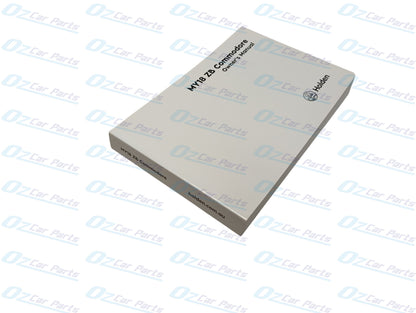 Owners Manual Booklet Genuine for Holden Commodore ZB Hatch Wagon 2018