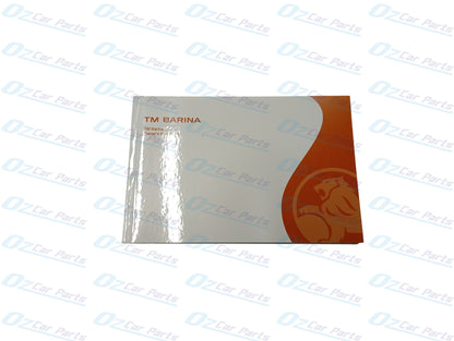 Owners Handbook Manual Booklet Genuine for Holden TM Barina
