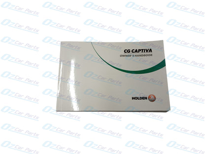 Owners Handbook Manual Booklet Genuine for Holden CG Captiva 7 2016