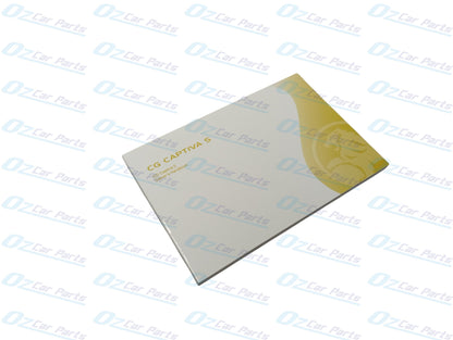 Owners Handbook Genuine for Holden Captiva CG 5 2012
