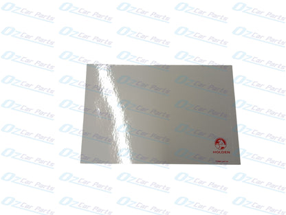 Owners Handbook Genuine for Holden Captiva CG 5 2012