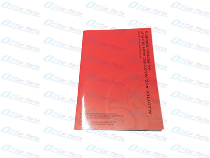 Service Logbook Genuine for Holden Commodore VZ WL V6