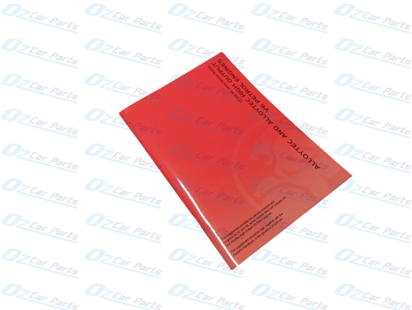 Service Logbook Genuine for Holden Commodore VZ WL V6