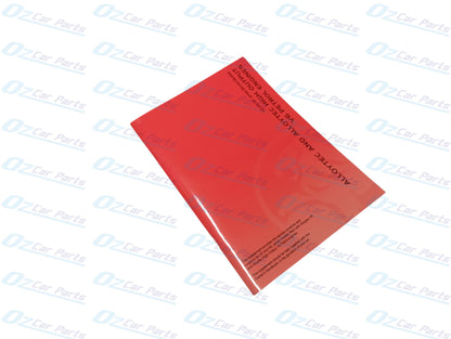 Service Logbook Genuine for Holden Commodore VZ WL V6
