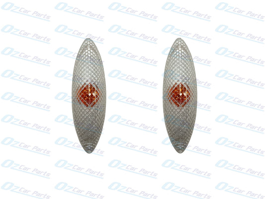 Front Guard Flasher Blinker Pair with Globe for Toyota Echo Hatch 1999 - 2005