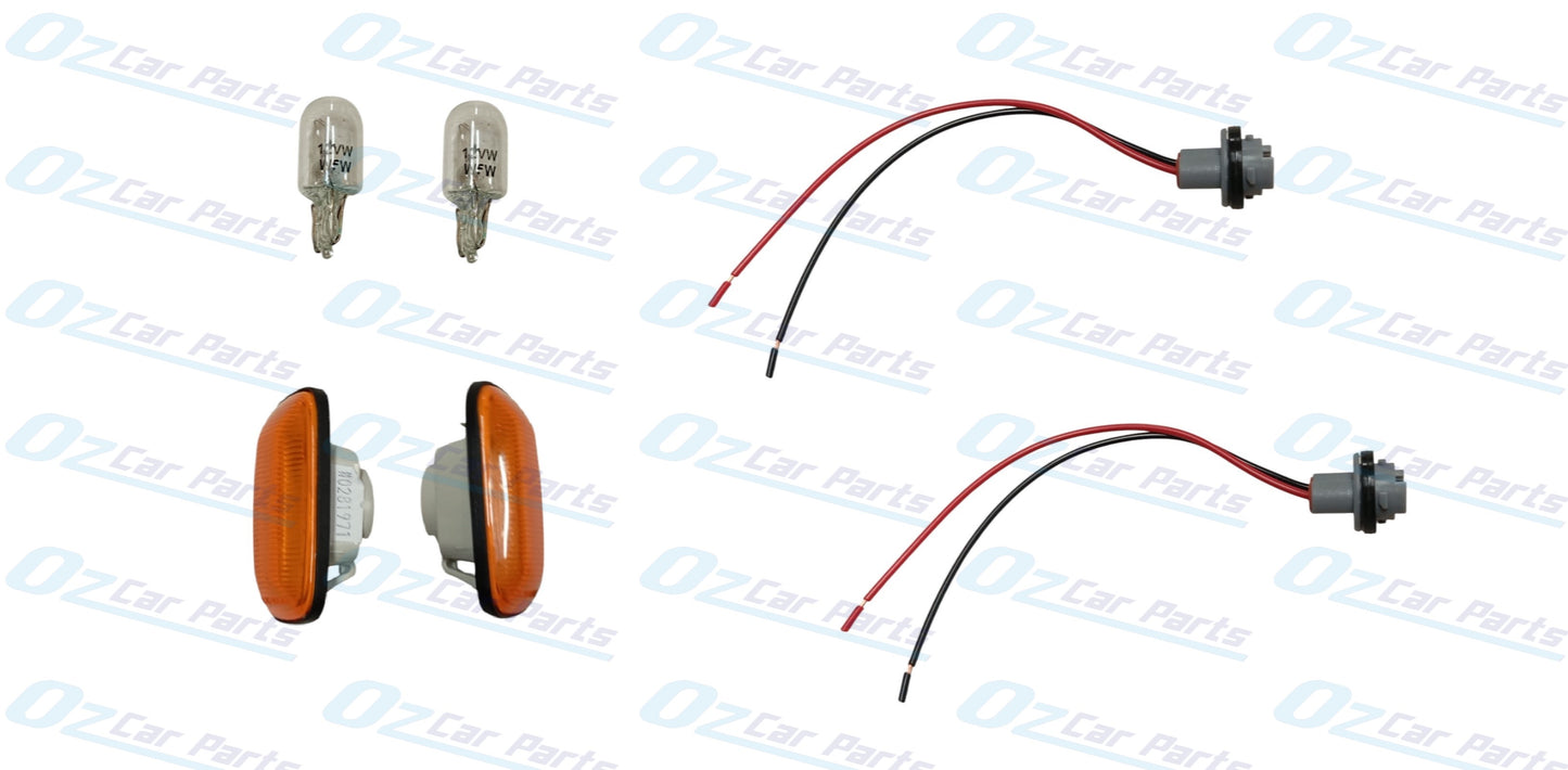 Front Guard Flasher Blinker Set for Holden Commodore VR VS 1993 - 1997