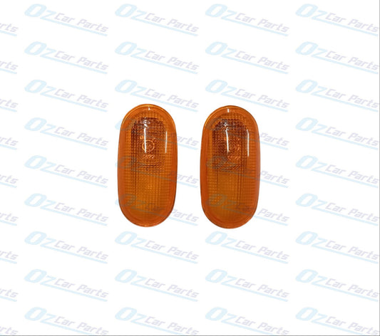 Front Guard Flasher Blinker Amber for Mitsubishi Lancer CC CE Triton MK Ute