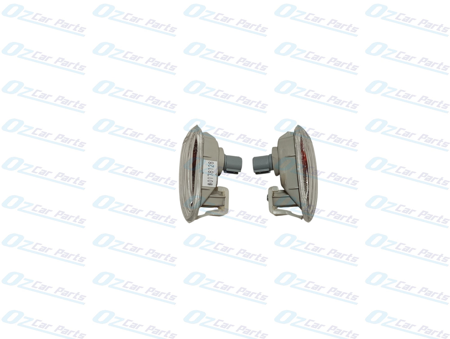 Front Guard Flasher Blinker Clear Pair for Mitsubishi Lancer Mirage 92 - 04