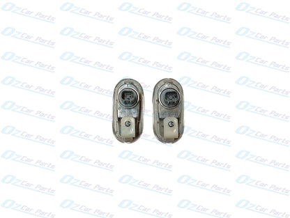 Front Guard Flasher Blinker Clear Pair for Mitsubishi Lancer Mirage 92 - 04