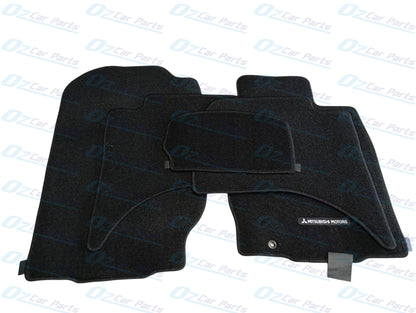 Carpet Floor Mats Set of 5 Genuine for Mitsubishi Trion MQ MR 2015 - 2024