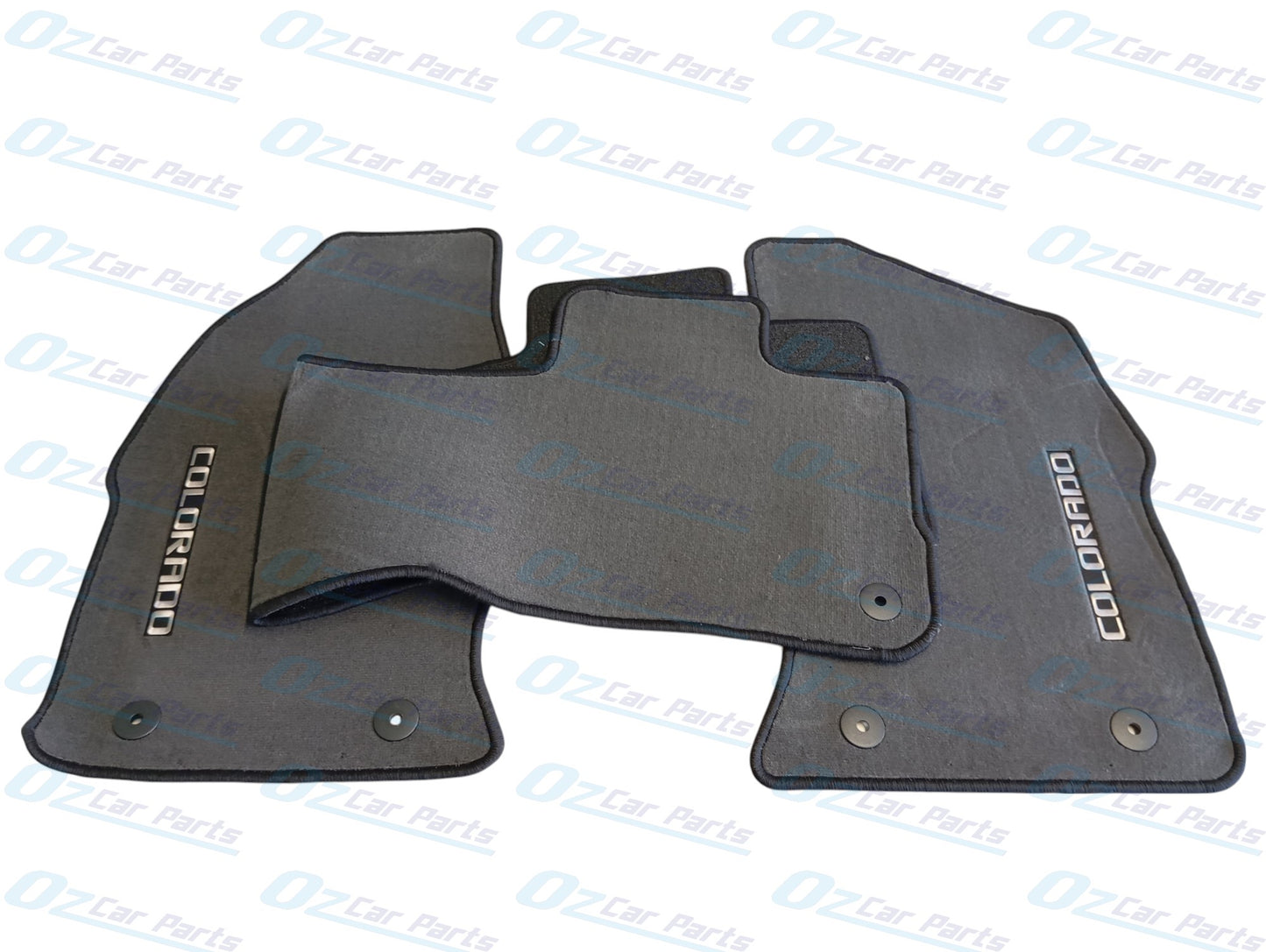 Carpet Floor Mat Set of 3 Genuine for Holden Colorado RC 2008 - 2012