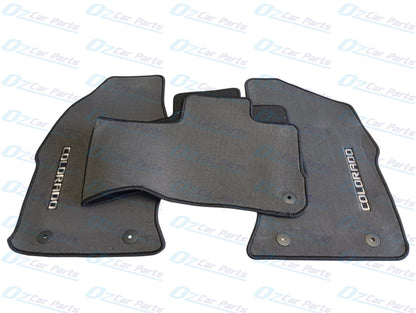 Carpet Floor Mat Set of 3 Genuine for Holden Colorado RC 2008 - 2012