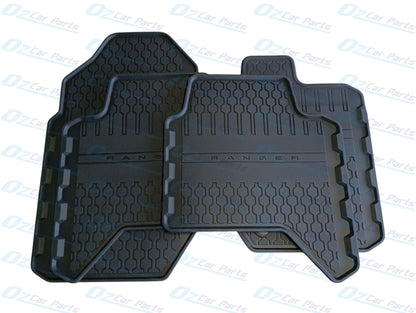 Heavy Duty Rubber Floor Mat Set of 5 for Ford Ranger PX 2011 - 2022