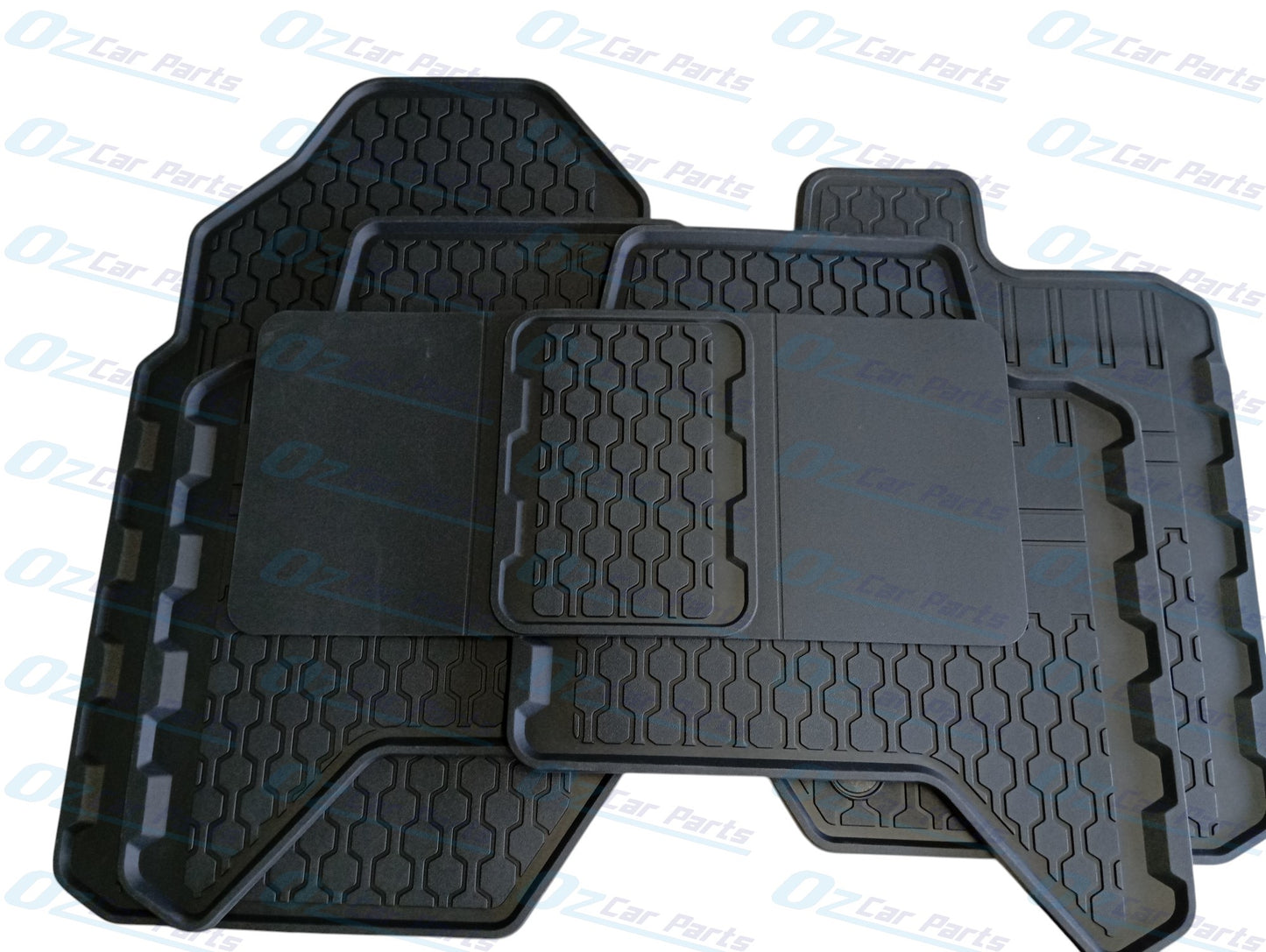 Heavy Duty Rubber Floor Mat Set of 5 for Ford Ranger PX 2011 - 2022