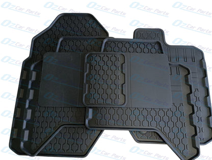 Heavy Duty Rubber Floor Mat Set of 5 for Ford Ranger PX 2011 - 2022