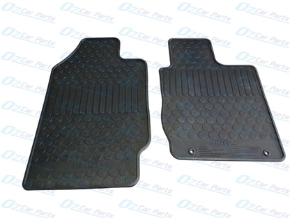 Heavy Duty Rubber Floor Mats Set of 4 Genuine for Mitsubishi Triton ML MN MQ 2006 - 2019